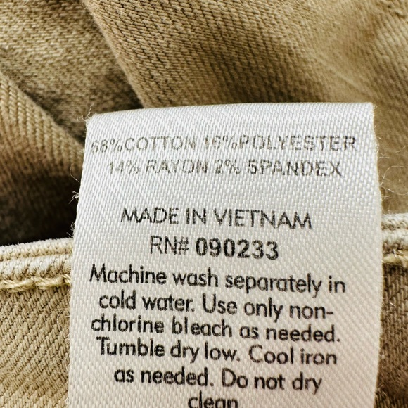 PacSun Khaki Stacked Skinny Denim Jeans - Picture 7 of 8